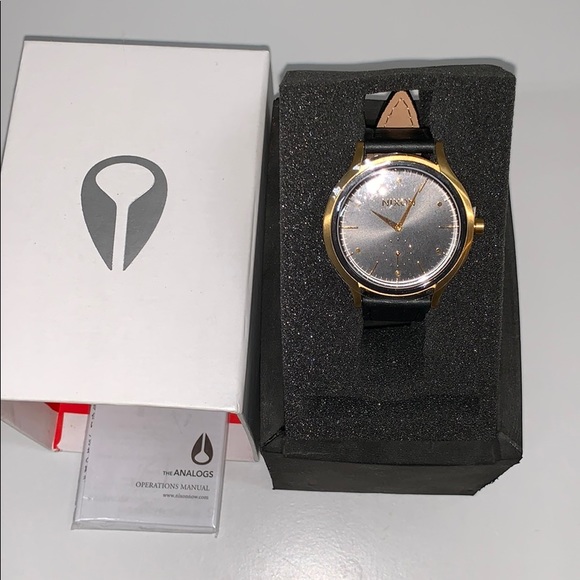 Nixon Accessories - Nixon Gold and Black Women's Watch